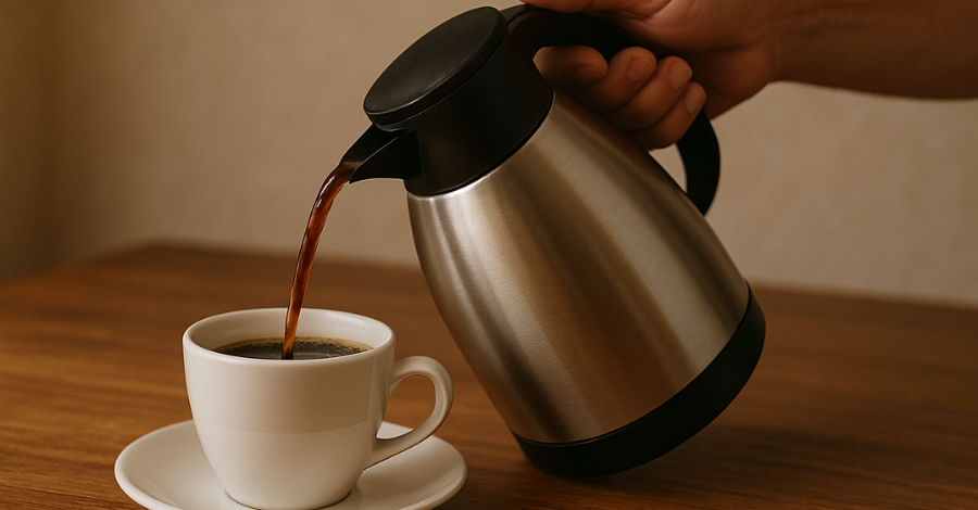 como usar garrafa de café pela primeira vez
