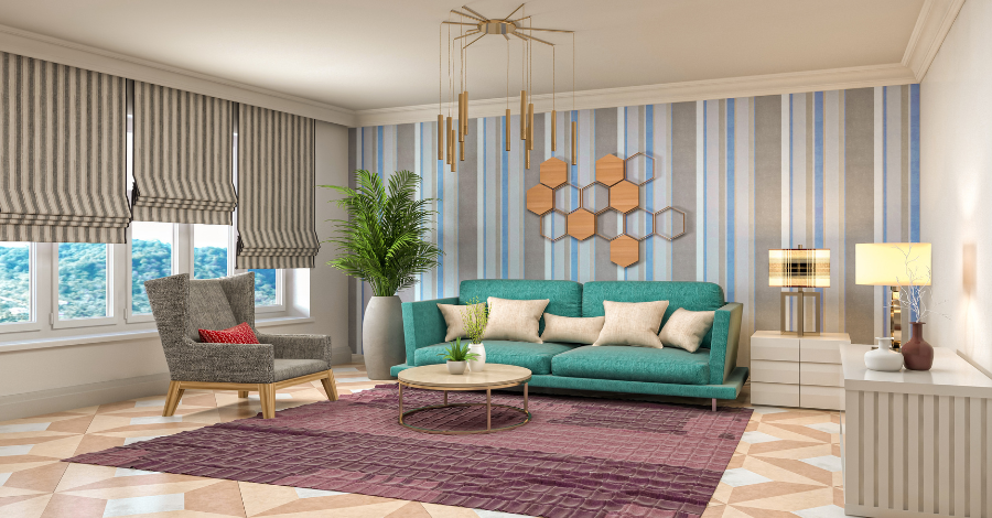 Paleta de cores para enxoval de casa