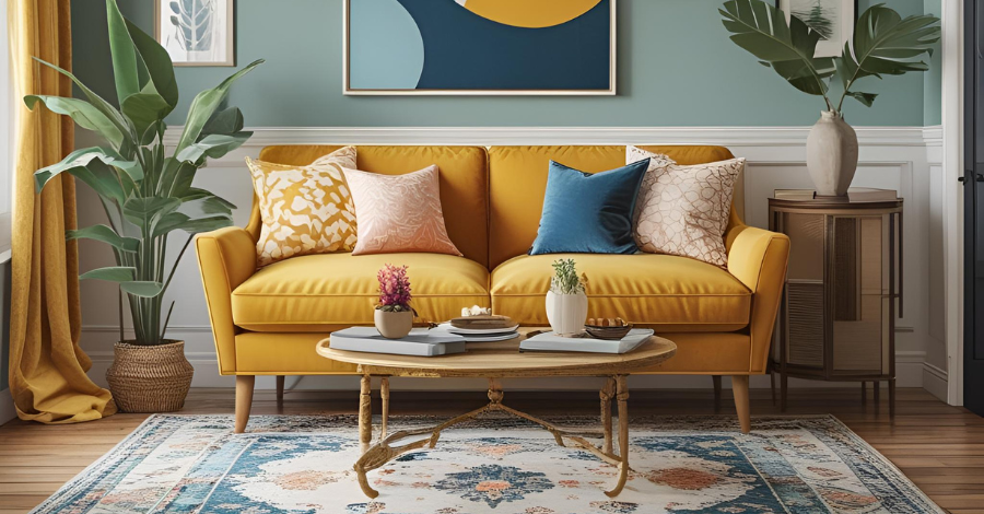 Paleta de cores para enxoval de casa