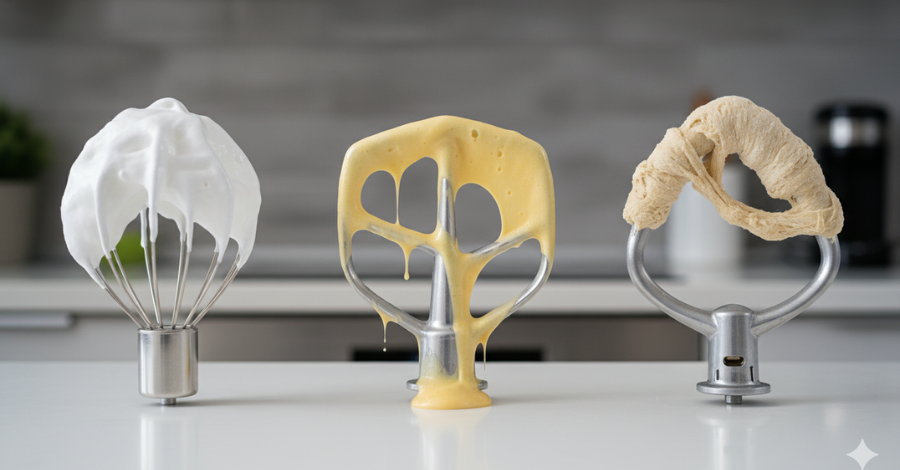 Batedeira planetária vs. batedeira comum