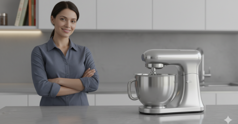 Batedeira planetária vs. batedeira comum