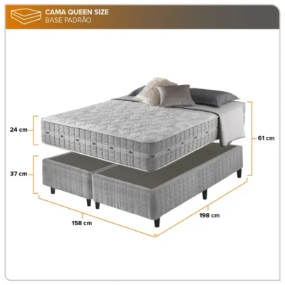 Melhores cama box queen - Alabama