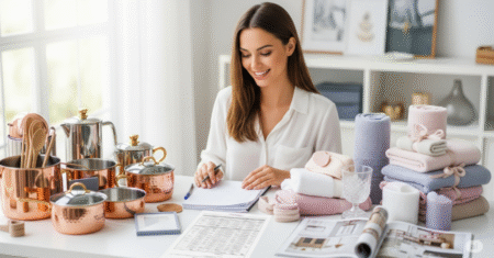 Como montar um enxoval de casa nova e renovar tudo com estilo