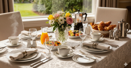 Mesa de café da manhã perfeita: Guia para montar com estilo