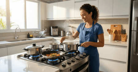 Como escolher um fogão potente de verdade e agilizar sua rotina na cozinha