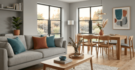 Guia de harmonia visual: como escolher a paleta de cores para toda a casa